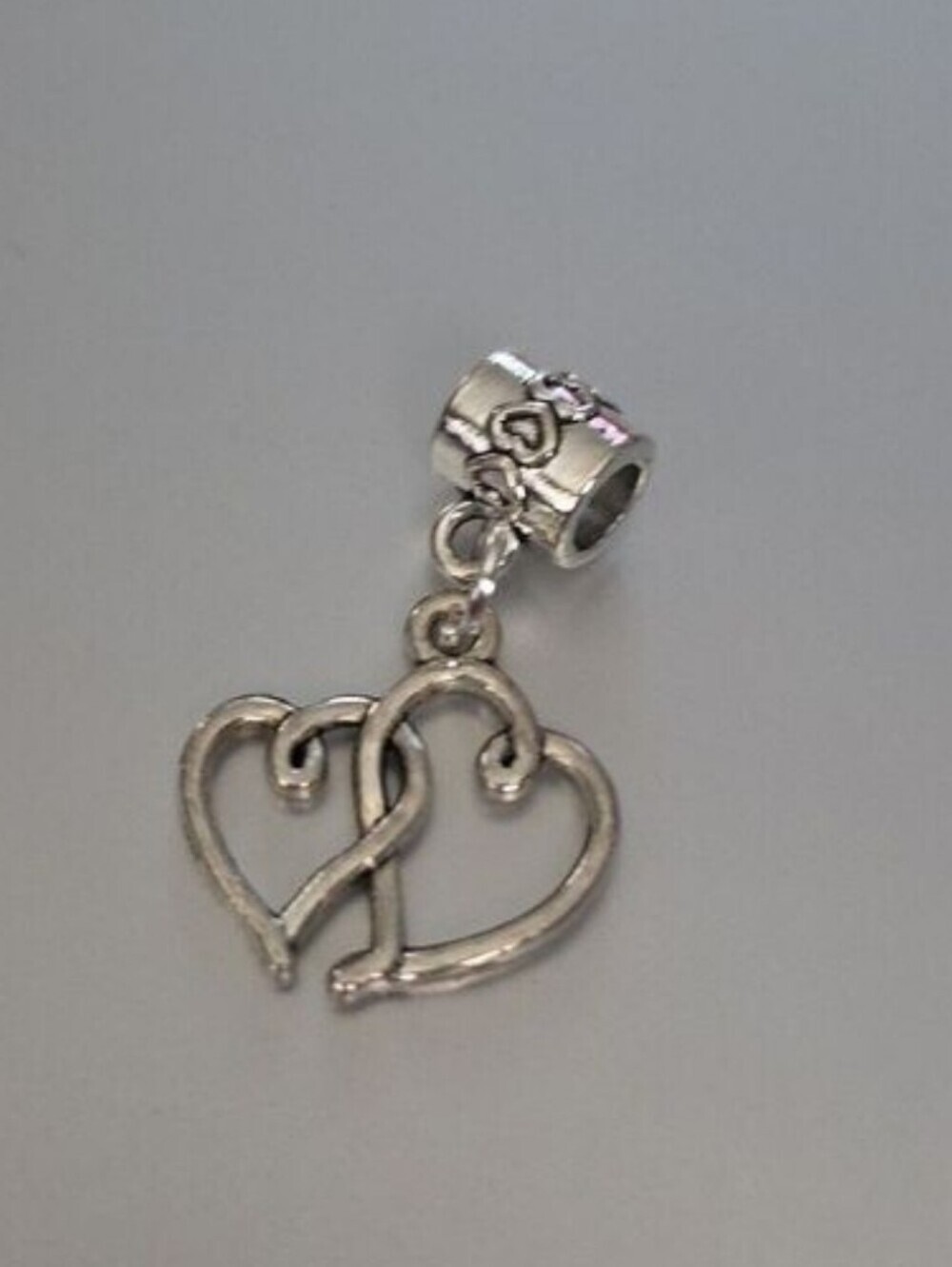 Heart  Charm for European Style Bracelets Fits Pandora